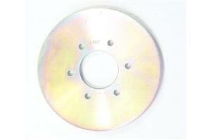 D-series Round Brake Rotor Gold, Polished Steel, Zinc, 1, nordicamoto.ro
