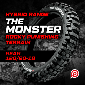 Cauciuc 120/90-18 Plews Tyres The Monster- Trail Compound