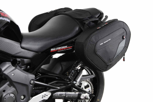 Blaze Saddlebag Set Black, Gray, 2, nordicamoto.ro