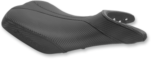 Gel-channel Track Carbon Fiber Sport Seat Black