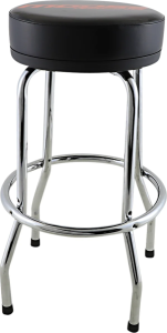 MOOSE RACING Bar Stool Black, Orange, Chrome Plated, 2, nordicamoto.ro