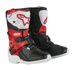 Cizme Copii Alpinestars Tech 3s Red/White/Black