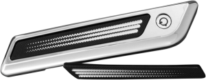Saddlebag Hinge Inserts Black