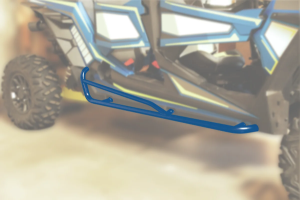 MOOSE RACING Rzr Nerf Bars Blue 