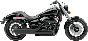 Streetrod Slashdown Exhaust System Black, 1, nordicamoto.ro
