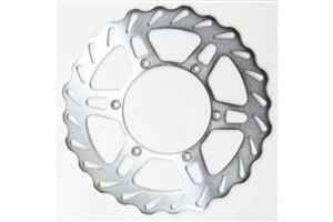 Supercross Contour Series Brake Rotors Silver, Stainless Steel