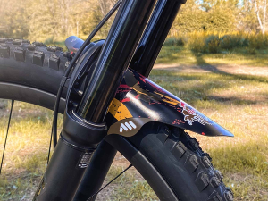 Mud Guard Black, Red, 2, nordicamoto.ro