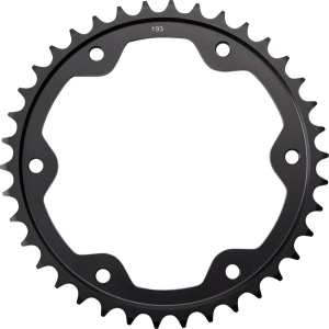 JT SPROCKETS Steel Rear Sprocket Black, Zinc Plated 