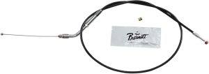Black Vinyl Throttle/idle Cable Black Standard, 1, nordicamoto.ro