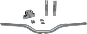 Kage Fighter-t Pullback Handlebar Silver, 3, nordicamoto.ro