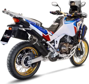 Tobă de eșapament LeoVince LV One Evo Black Edition Slip-On pentru Honda CRF1100L Africa Twin / Adventure Sports (2024-2026), 3, nordicamoto.ro