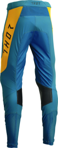 Pantaloni Thor Prime Rival Teal/Yellow 28, 5, nordicamoto.ro