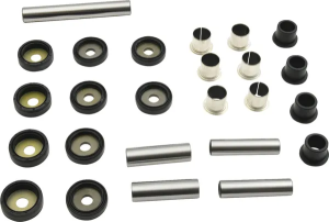 Rear Independent Suspension Linkage Rebuild Kit Black, Silver 