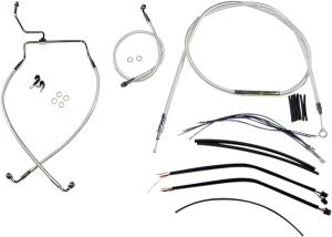 Sterling Chromite Ii® Designer Handlebar Installation Kit Silver, 2, nordicamoto.ro