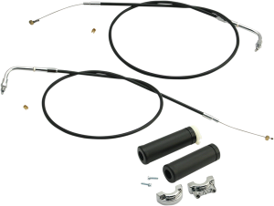 Dual-cable Throttle Assembly Kit Black 