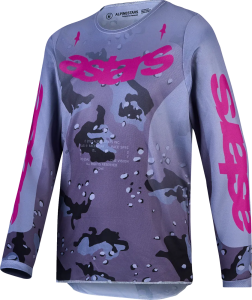 Tricou Youth Fluid Lone, violet, nordicamoto.ro