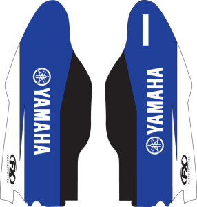 Lower Fork Guard Graphics Black, Blue, White, 2, nordicamoto.ro