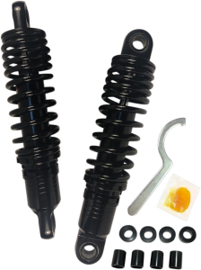 Premium Ride-height Adjustable Shocks Anodized, Black