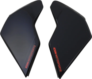 Placi laterale casca Icon Airflite™ Black/Red ONE SIZE, 1, nordicamoto.ro
