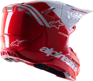 Casca Alpinestars Supertech M8 Radium 2 Red/White XL, 2, nordicamoto.ro