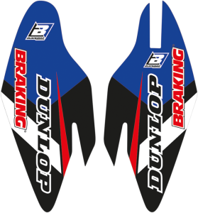 Dream 4 Forkgurd Graphics Black, Blue, Red, Yellow