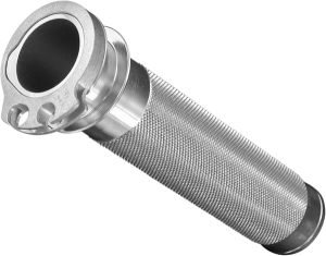 Aluminum Throttle Tube Silver, 1, nordicamoto.ro
