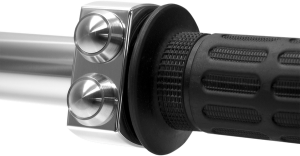 Mo-switch Push-button Housing Black, Polished, Stainless Steel, 3, nordicamoto.ro