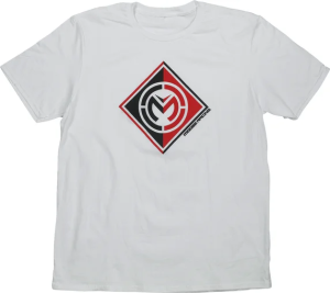 MOOSE RACING Tee Insignia WhWhite 