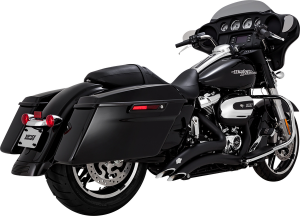 Big Radius Exhaust System Black, 4, nordicamoto.ro