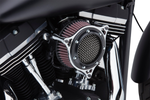 Rpt Air Cleaner Kit Black, Silver