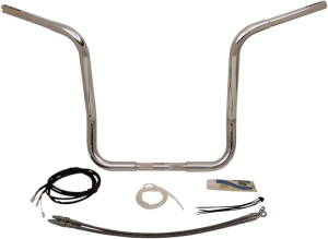 1-1/4(r) Ez Install Round Top Handlebar Kit Silver, 1, nordicamoto.ro