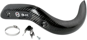 MOOSE RACING E Line 4-stroke Pipe Guard Black