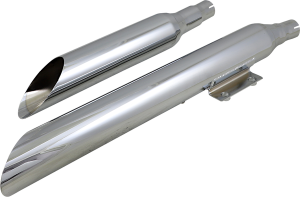 Big 'n Nasty Slip-on Mufflers Chrome, 1, nordicamoto.ro