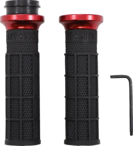 Harley Hart-luck Signature V-twin Lock-on Grips Black