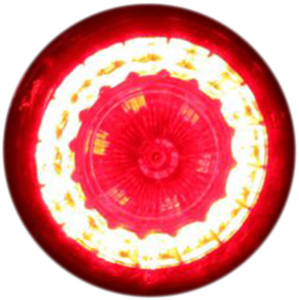 Probeam® Universal Led Bullet Bezel Turn Signals Chrome, 2, nordicamoto.ro