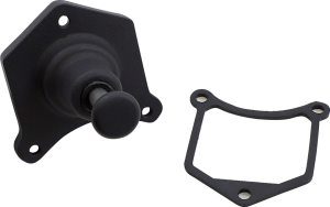 Solenoid End Cover With Starter Button Black, 2, nordicamoto.ro