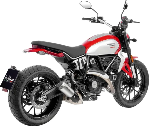 Tobă de eșapament LeoVince LV-10 Slip-On pentru Ducati Scrambler 800, 3, nordicamoto.ro