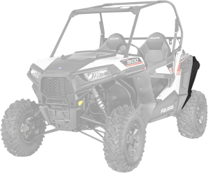 Fender Flare Extension Kit Black, 1, nordicamoto.ro