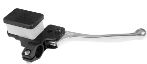 225 Hydraulic Brake And Clutch Levers With Reservoir Black, Natural, Silver
