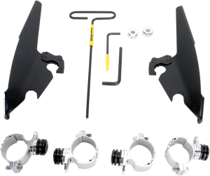 Batwing Fairing Trigger-lock Mounting Kit Black
