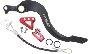 Brake Pedal Black, Red