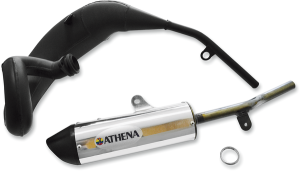 Exhaust System Black, Chrome