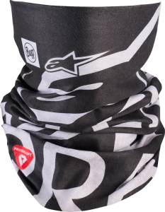 Guler tubular Buff Peaks Primaloft, gri-negru, nordicamoto.ro