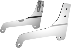 Sissy Bar Side Plates Silver, 2, nordicamoto.ro
