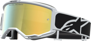Ochelari Alpinestars Vision 5 Rora Alb/Negru/Lentila Colorata, nordicamoto.ro
