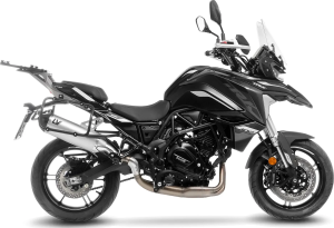 Tobă de eșapament LeoVince LV-14 Slip-On pentru Benelli TRK 702, 3, nordicamoto.ro