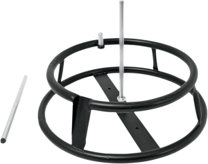 Portable Tire Changing Stand Black, Powder-coated