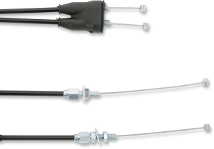 Vinyl Covered Throttle/choke Cable Black