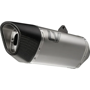 Tobă de eșapament LeoVince LV-14 R Titanium Slip-On pentru Honda X-ADV 750 / Forza 750, nordicamoto.ro