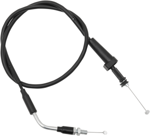MOOSE RACING Black Vinyl Throttle Cable Black, 3, nordicamoto.ro